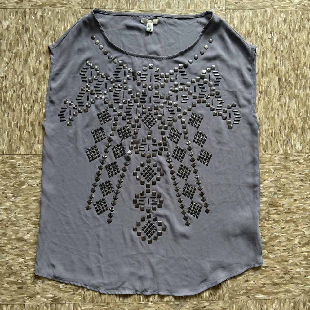 Ecote Studded Blouse Size XS